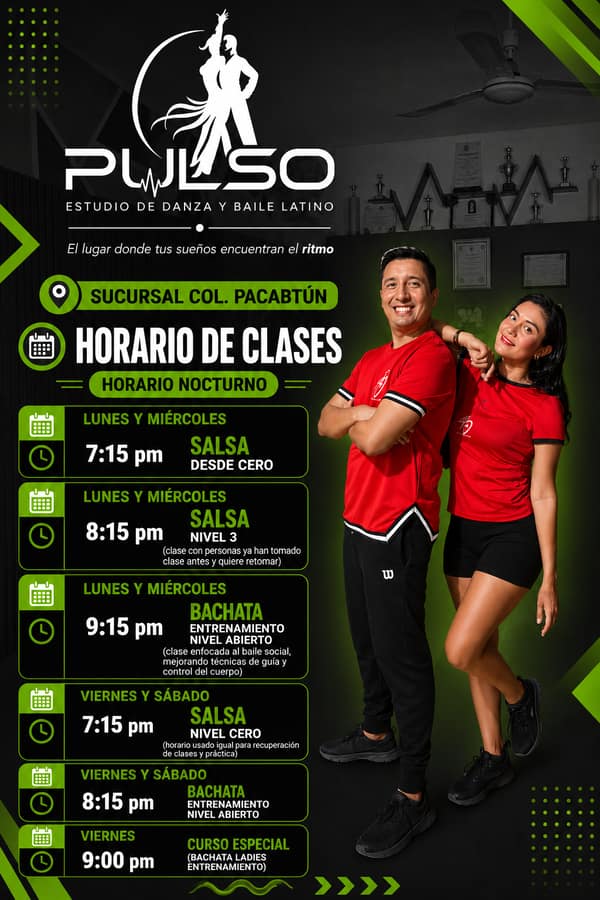 HORARIO NOCTURNO SUCURSAL PACABTÚN